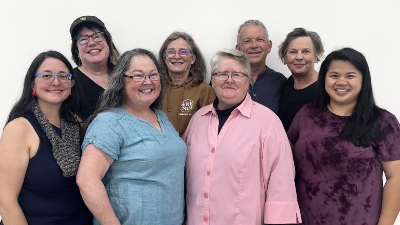 TVP group shot spring 2025, Sarah Wells Rolland, Julia Mann, Maria Andrade Troya, Karen Dubois, Judi Harwood, George Rolland, Katie Meili Messersmith, Zulema Seguel TVP group shot spring 2025, Sarah Wells Rolland, Julia Mann, Maria Andrade Troya, Karen Dubois, Judi Harwood, George Rolland, Katie Meili Messersmith, Zulema Seguel