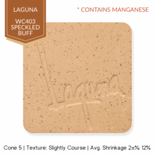 Laguna-Clays-WC403-Speckled-Buff Laguna Clay WC-403 Speckled Buff