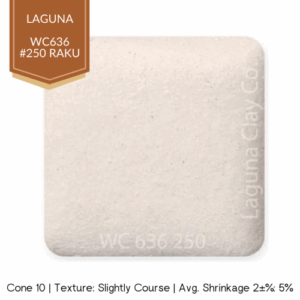 Laguna-Clays-WC636-Raku-250 Laguna Clay WC-636 Raku 250