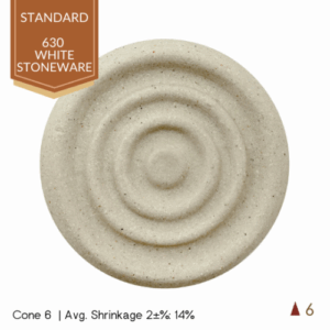 Standard-630-White-Stoneware Standard 630 White Stoneware